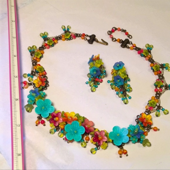 Colleen Toland Handmade One-Of-Kind Necklace and Earrings Timepieces. - Picture 8 of 8